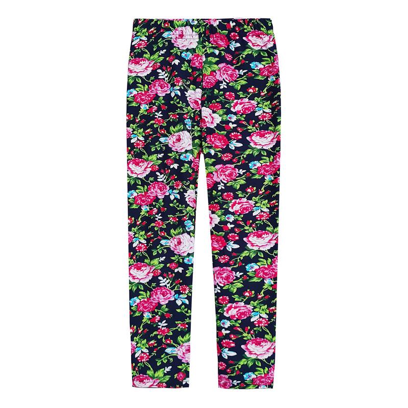 Kinder Hosen Schöne Baby Mädchen Leggings Kinder Hosen Blume Floral Gedruckt Elastische Lange Hosen 140 von Joom DACH
