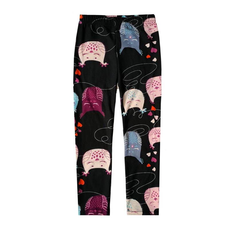 Kinder Hosen Schöne Baby Mädchen Leggings Kinder Hosen Blume Floral Gedruckt Elastische Lange Hosen 140 von Joom DACH