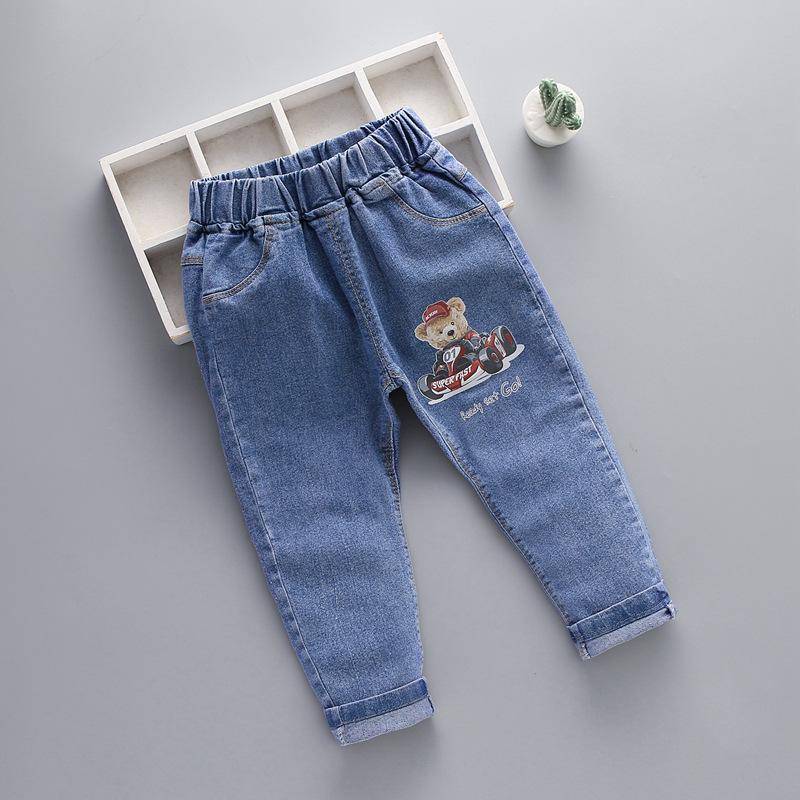 Kinder Jungen Jeans Kinder Lange Hosen Teenager Kleidung 110 von Joom DACH