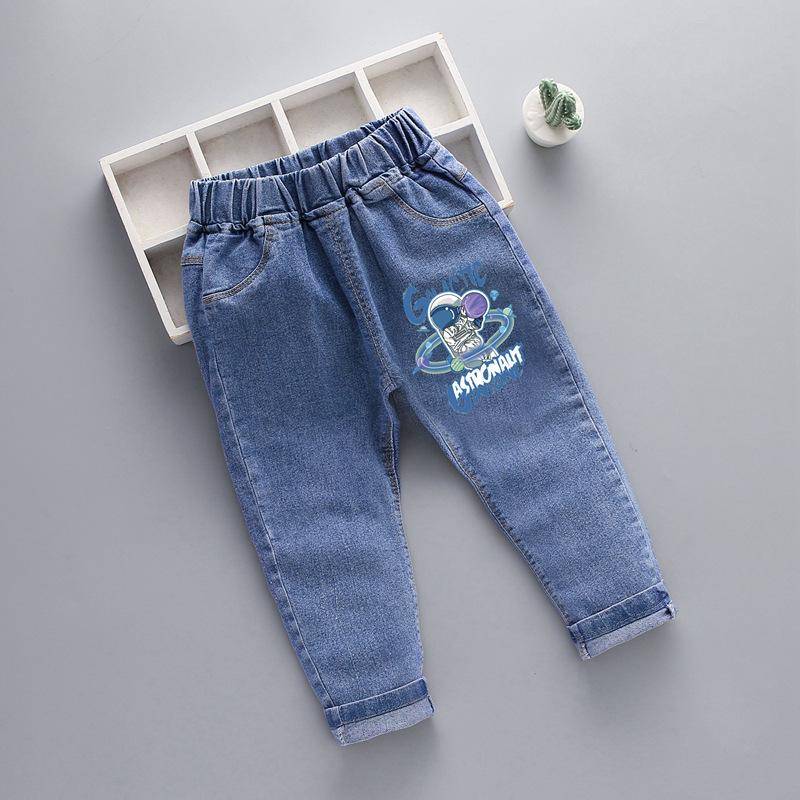 Kinder Jungen Jeans Kinder Lange Hosen Teenager Kleidung 120 von Joom DACH