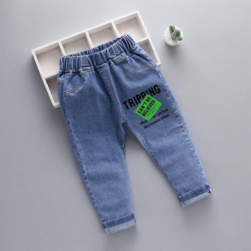 Kinder Jungen Jeans Kinder Lange Hosen Teenager Kleidung 120 von Joom DACH