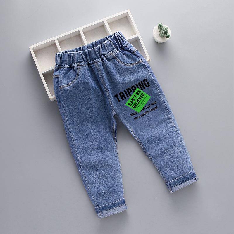 Kinder Jungen Jeans Kinder Lange Hosen Teenager Kleidung 120 von Joom DACH