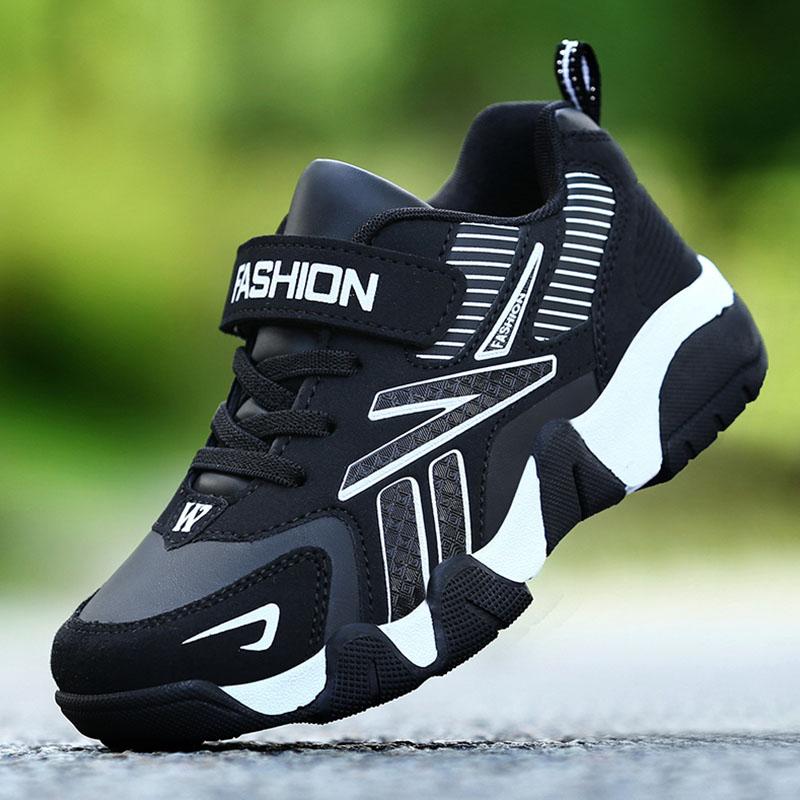 Kinder Jungen Schuhe Schule Sport Mode Leder Für Kinder Tennis Casual Sneakers Kinder Jungen Laufschuhe 7-12 Jahre Walking schuh 31 von Joom DACH