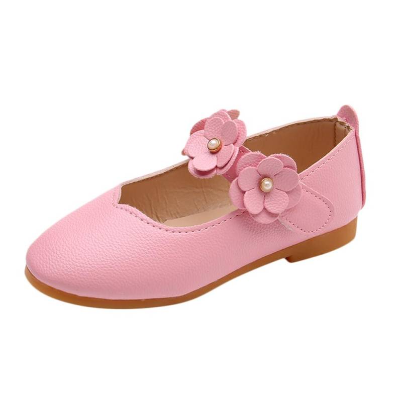 Kinder Kind Baby Mädchen Feste Blume Student Einzigen Weichen Tanz Prinzessin Schuhe 21 rosa von Joom DACH