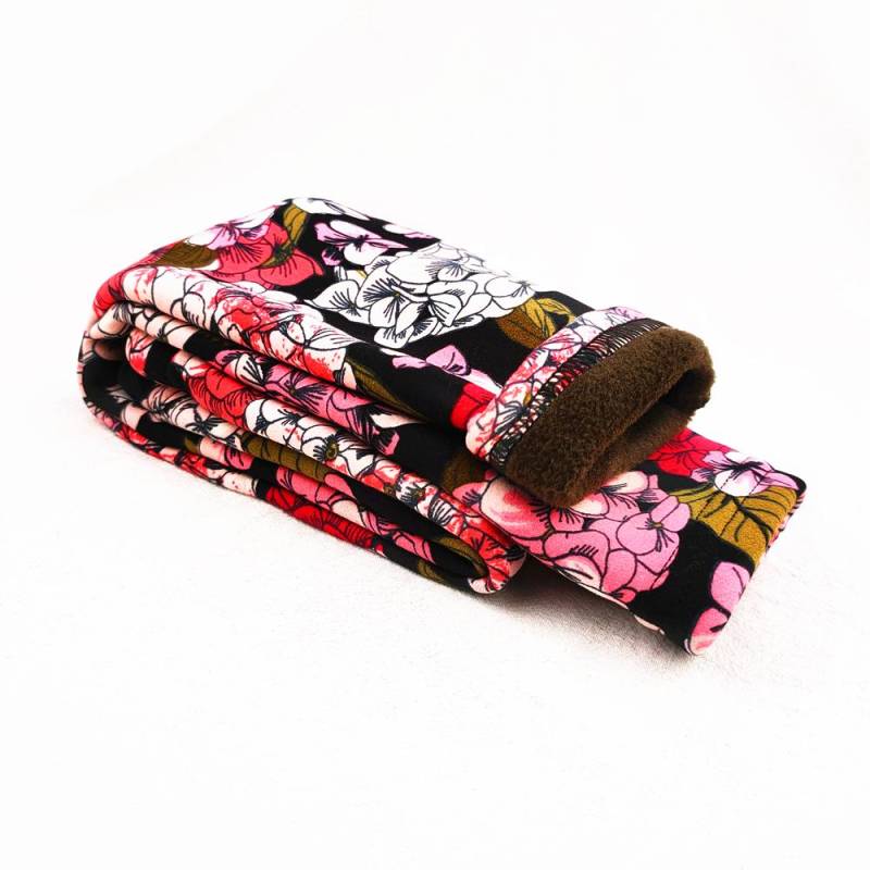 Kinder Leggings Baby Mädchen Dünne Fleece Hosen Kinder Floral Rose Rot Camouflage Hosen Mädchen Hosen 140 von Joom DACH