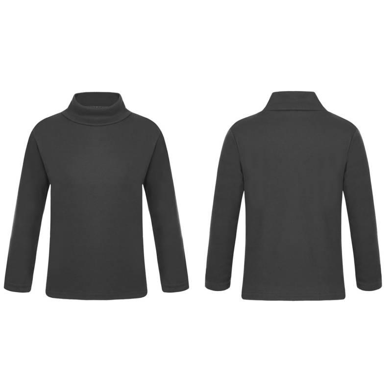 Kinder Mädchen Jungen Langarm T-shirt Warm Rollkragen Thermo Unterhemd Winter Casual Slim Fit Shirt Pullover Tops 13-14 Years schwarz Kinder Mädchen Jungen Langarm T-shirt Warm Rollkragen Thermo Unterhemd Winter Casual Slim Fit Shirt Pullover Tops 13-14 Years schwarz von Joom DACH