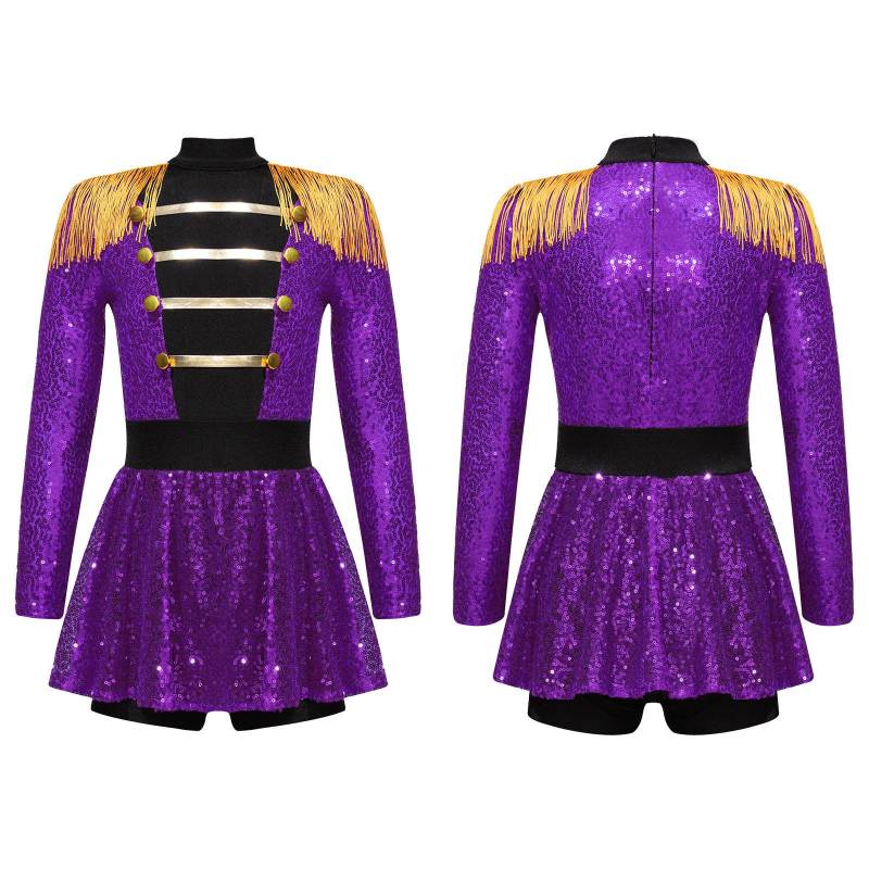 Kinder Mädchen Ringmaster Zirkus Kostüm Gymnastik Trikot Pailletten Jazz Dancewear Ballett Tanz Tutu Kleid 13-14 Years violett Kinder Mädchen Ringmaster Zirkus Kostüm Gymnastik Trikot Pailletten Jazz Dancewear Ballett Tanz Tutu Kleid 13-14 Years violett von Joom DACH