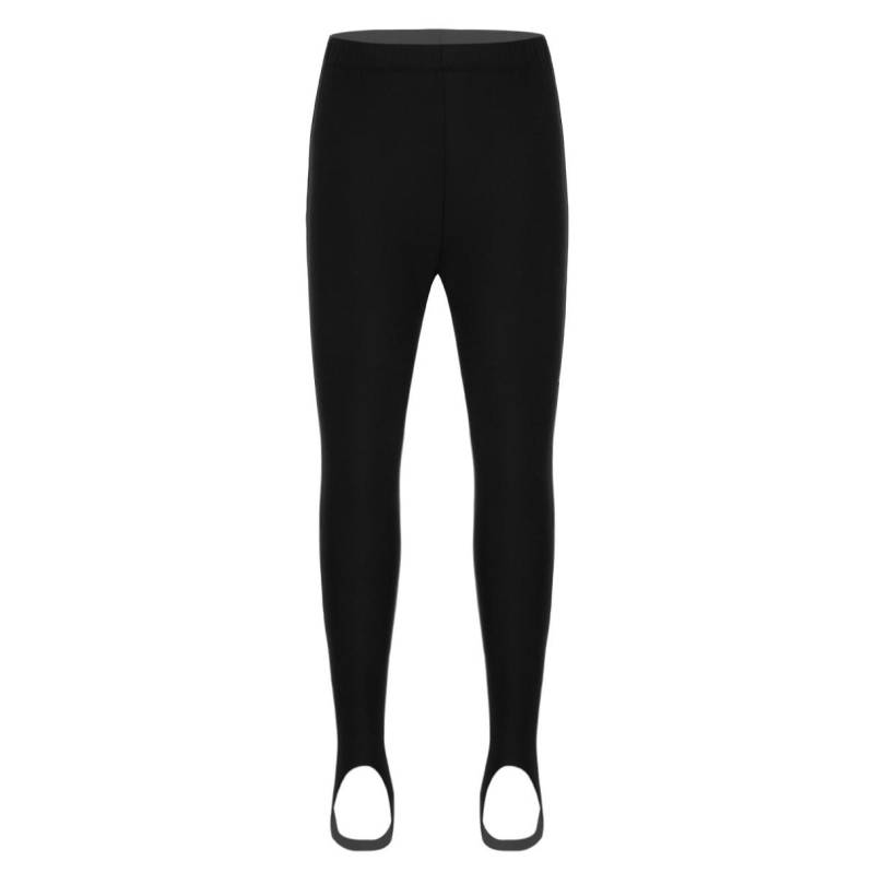 Kinder Mädchen Steigbügelstrumpfhose Tanz Ballett Yoga Gymnastik Leggings Strumpfhosen Bühnenkostüme Strümpfe 10-12 Years schwarz von Joom DACH