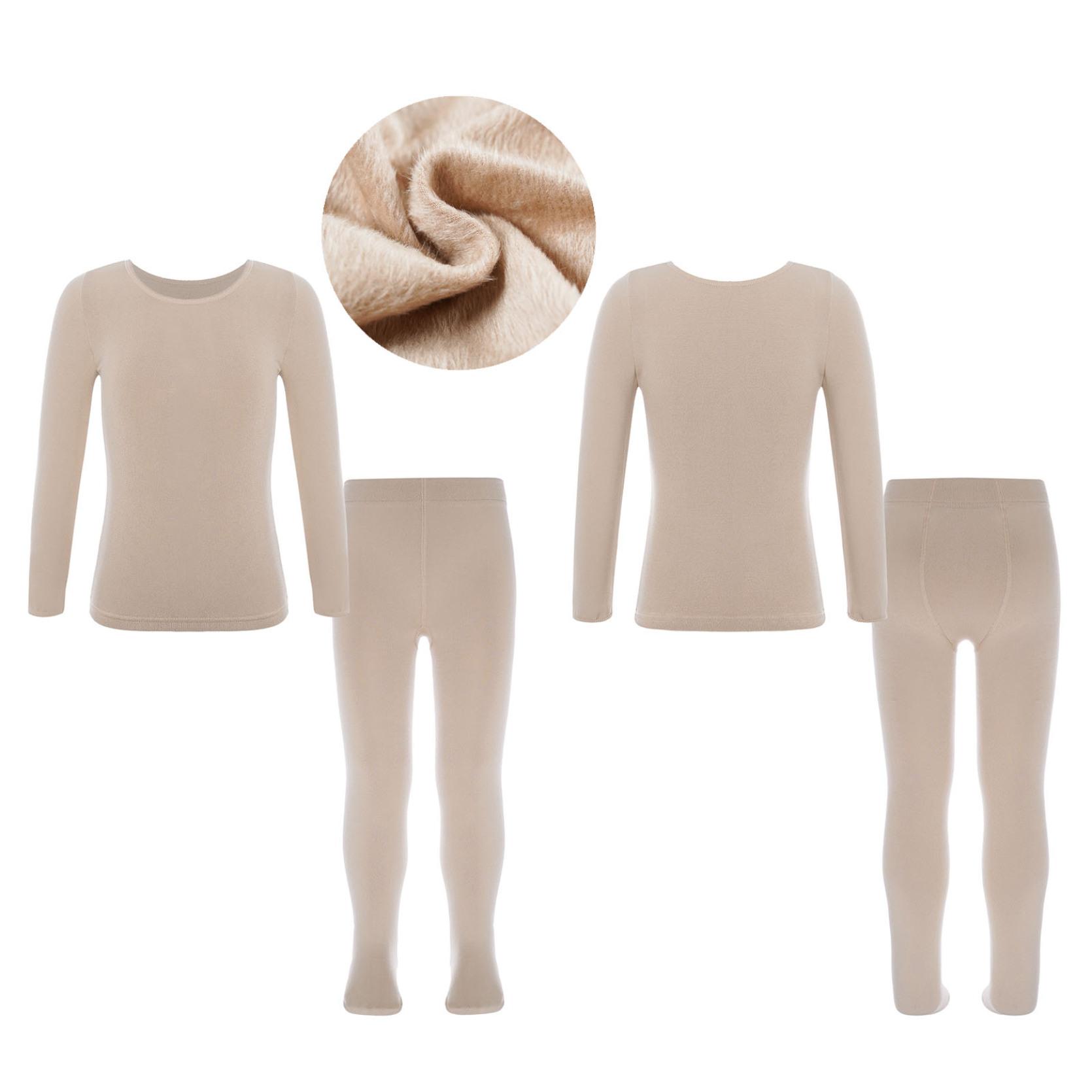 Kinder Mädchen Zweiteiliges Ballett-Tanz-Trainingskostüm Thermo-Unterwäscheanzug Dehnbares Rundhals-Langarmoberteil mit Leggings 10-12 Years Kinder Mädchen Zweiteiliges Ballett-Tanz-Trainingskostüm Thermo-Unterwäscheanzug Dehnbares Rundhals-Langarmoberteil mit Leggings 10-12 Years von Joom DACH