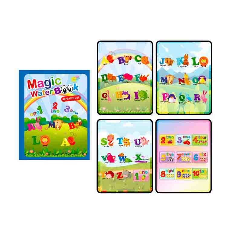 Kinder Magical Magic Graffiti Baby Wasseralbum Puzzle Früherziehung Kindergarten Färbung Letter von Joom DACH