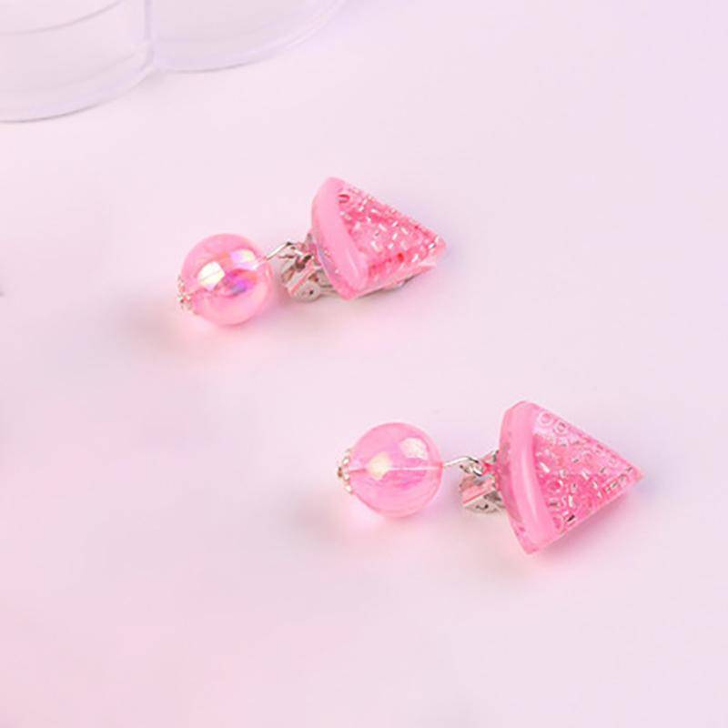 Kinder Ohrringe ohne Ohrlöcher Kleine Mädchen Niedliche Blume Katze Perle Modeschmuck Geschenk Perlenfransen Ohrclip Ohrhänger von Joom DACH