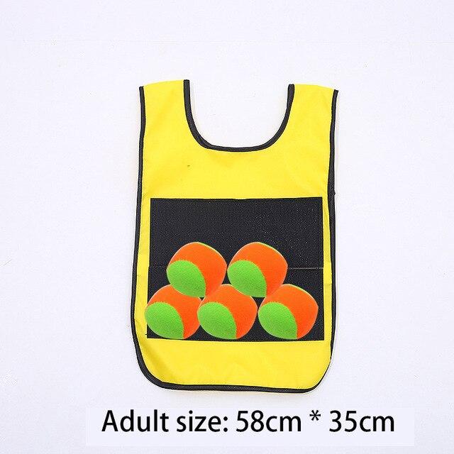 Kinder Outdoor-Sport Spiel Requisiten Weste Klebrige Jersey Weste Spiel Weste Weste Mit Klebrigen Ball Spielzeug Für Kinder Sport Spaß spielzeug von Joom DACH