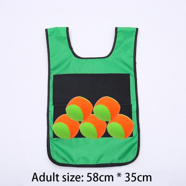 Kinder Outdoor-Sport Spiel Requisiten Weste Klebrige Jersey Weste Spiel Weste Weste Mit Klebrigen Ball Spielzeug Für Kinder Sport Spaß spielzeug von Joom DACH