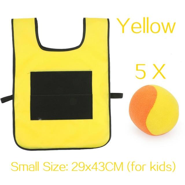 Kinder Outdoor-Sport Spiel Requisiten Weste Klebrige Jersey Weste Spiel Weste Weste Mit Klebrigen Ball Werfen Spielzeug Für Kinder Sport spielzeug von Joom DACH