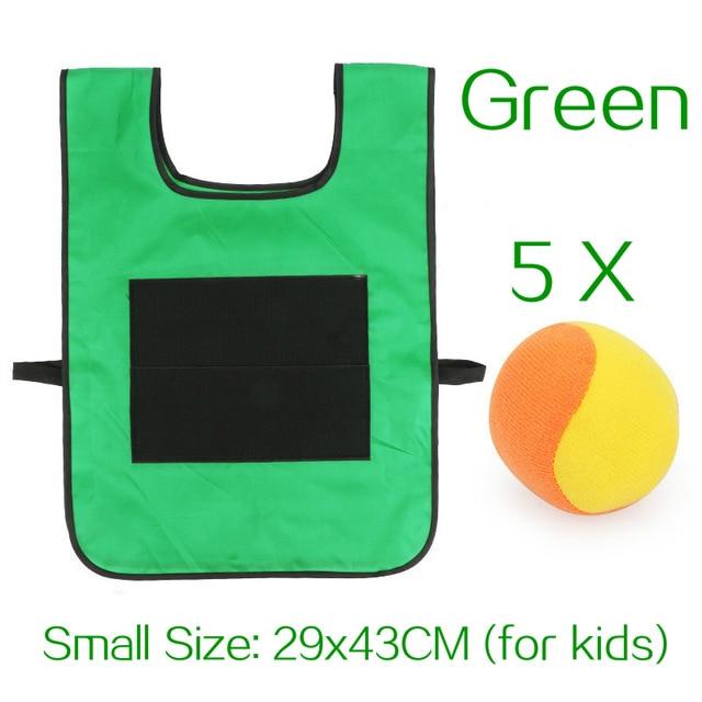 Kinder Outdoor-Sport Spiel Requisiten Weste Klebrige Jersey Weste Spiel Weste Weste Mit Klebrigen Ball Werfen Spielzeug Für Kinder Sport spielzeug von Joom DACH