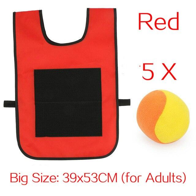 Kinder Outdoor-Sport Spiel Requisiten Weste Klebrige Jersey Weste Spiel Weste Weste Mit Klebrigen Ball Werfen Spielzeug Für Kinder Sport spielzeug von Joom DACH