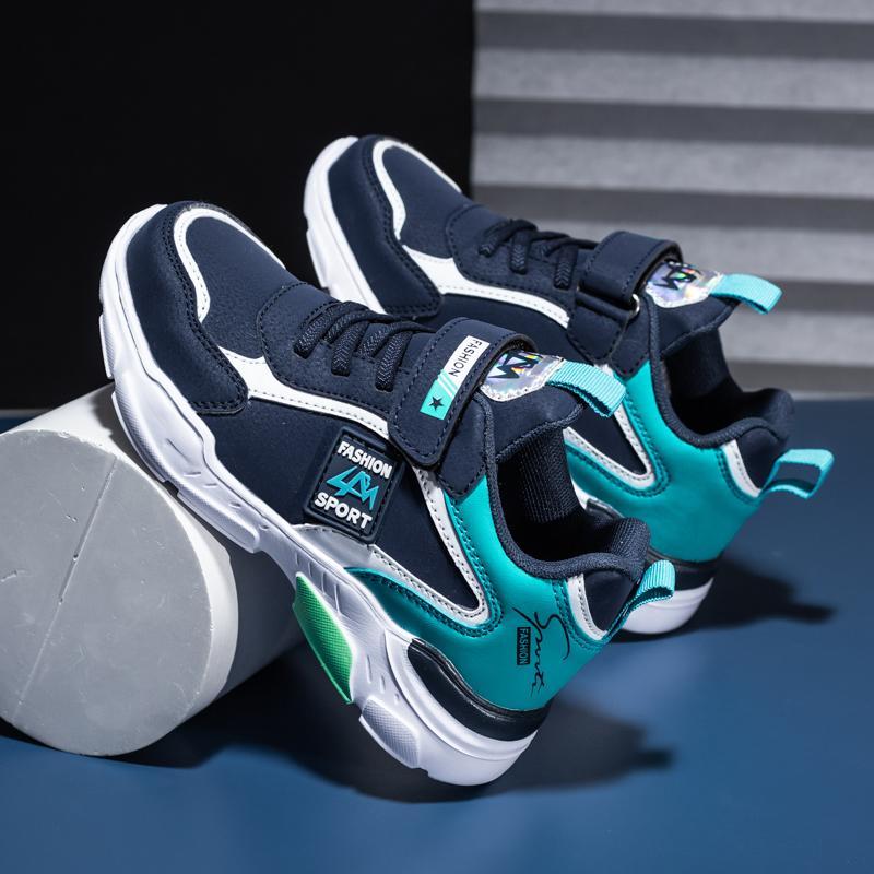 Kinder Outdoor wasserdichte Leder Laufschuhe leichte Freizeitschuhe große Jungen Mädchen Sportschuhe 37 grün/dunkelblaue Kinder Outdoor wasserdichte Leder Laufschuhe leichte Freizeitschuhe große Jungen Mädchen Sportschuhe 37 grün/dunkelblaue von Joom DACH