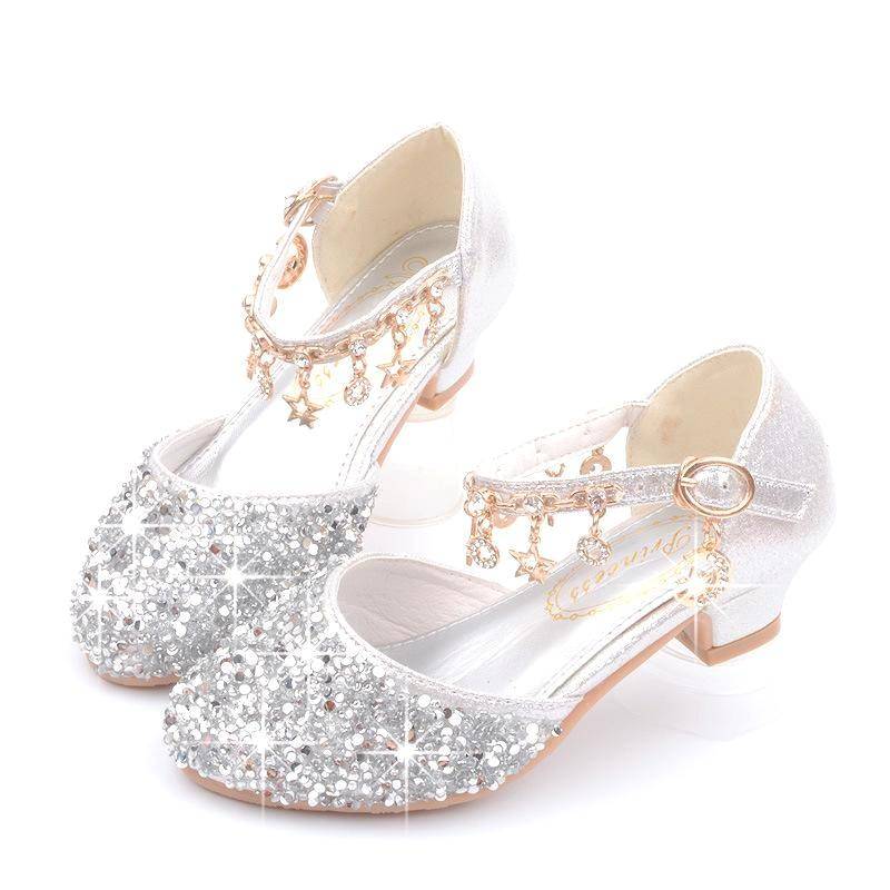 Kinder Prinzessin Schuhe Frühling Herbst Kristall High Heels Mädchen Performance Schuhe 30 silber Kinder Prinzessin Schuhe Frühling Herbst Kristall High Heels Mädchen Performance Schuhe 30 silber von Joom DACH