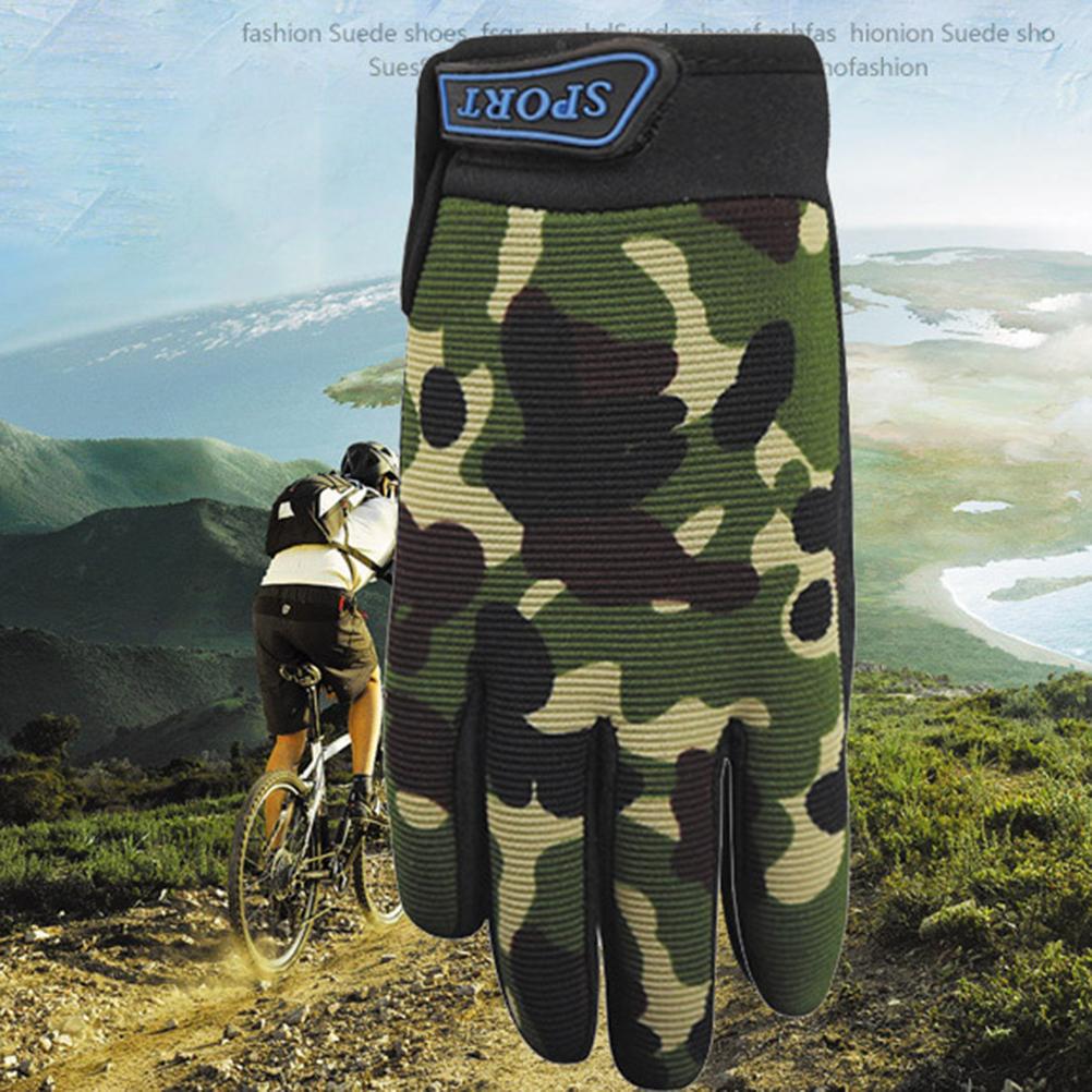 Kinder Radhandschuhe Ohne Klettverschluss Kinder Sporthandschuhe Atmungsaktive Kinder Fahrradhandschuhe zum Angeln camouflage von Joom DACH