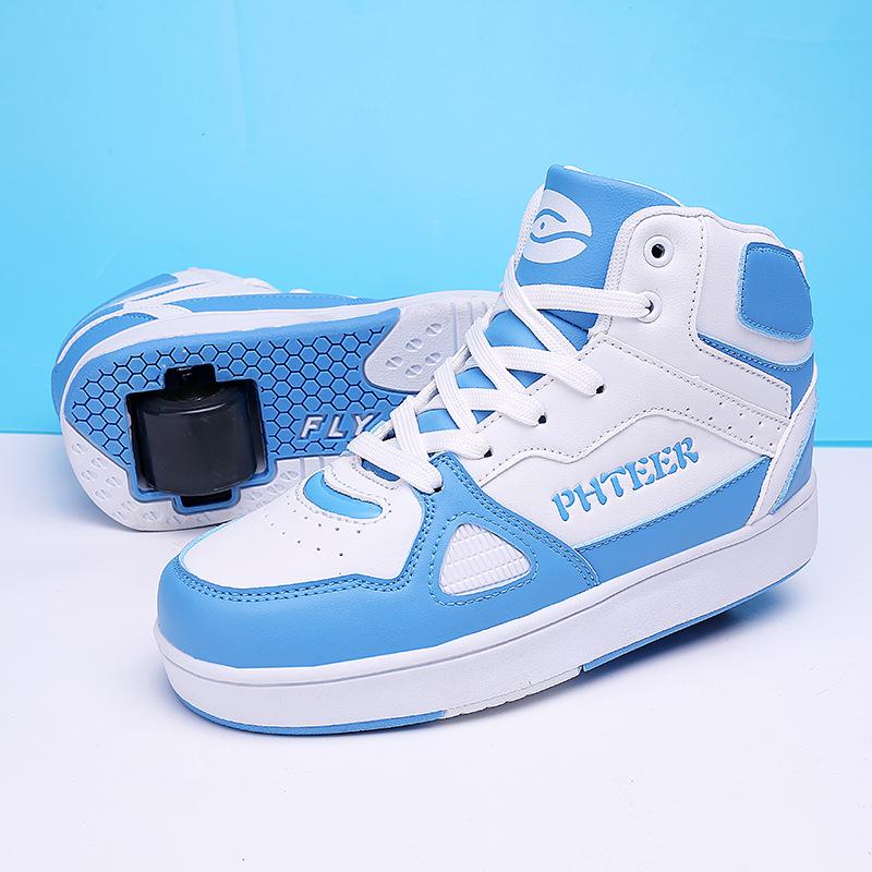 Kinder Rollschuhe für Anfänger, Jungen und Mädchen, Atmungsaktive und leichte Walking-Rollschuhe für Frühling und Sommer 39 von Joom DACH