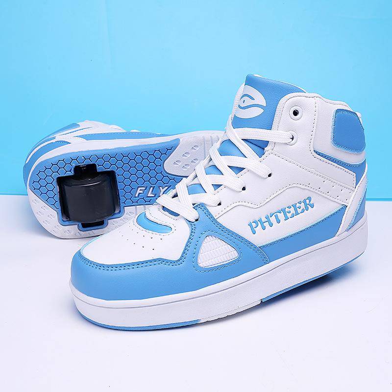 Kinder Rollschuhe für Anfänger, Jungen und Mädchen, Atmungsaktive und leichte Walking-Rollschuhe für Frühling und Sommer 39 von Joom DACH