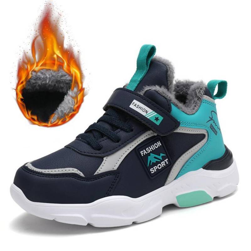 Kinder Schneestiefel Winter Wasserdichte Baumwollstiefel Jungen und Mädchen Warme Schuhe Kinder Turnschuhe 36 ultramarin blau Kinder Schneestiefel Winter Wasserdichte Baumwollstiefel Jungen und Mädchen Warme Schuhe Kinder Turnschuhe 36 ultramarin blau von Joom DACH