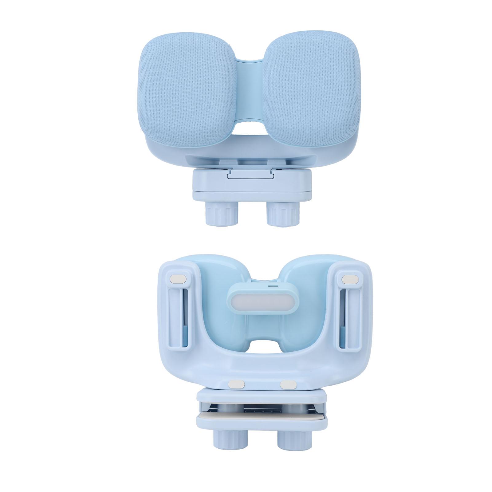 Kinder Sitzhaltung Erinnerung mit LED-Licht Doppelbruststütze Augenschutz Verstellbar Geklippt blau von Joom DACH