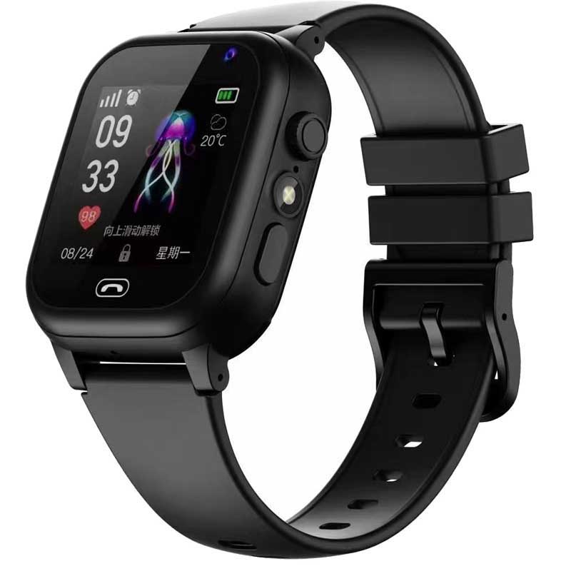 Kinder Smart Watch LBS Voice Chat Call SOS Sim Karte für Kinder Smart Watch Kamera wasserdichte Telefonuhr für Jungen Mädchen schwarz von Joom DACH