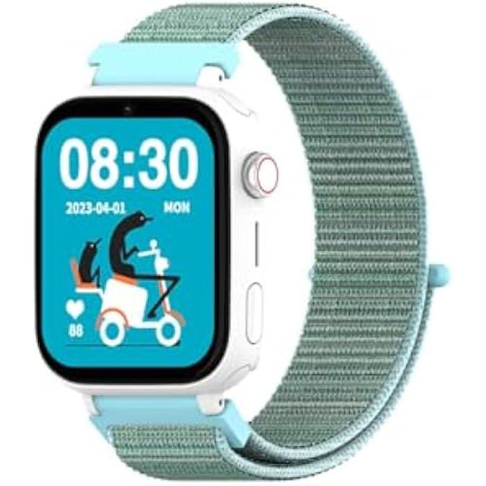 Kinder Smartwatch - DCU TECNOLOGIC - GPS - Videoanrufe - SOS-Taste - Wasserdicht IP67 von Joom DACH