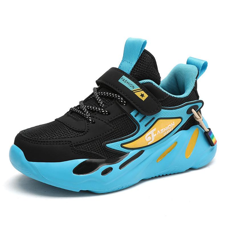 Kinder Sneaker Jungen Mesh Atmungsaktiv Laufschuhe Kinder Flache Freizeitschuhe Große Größe 37 von Joom DACH
