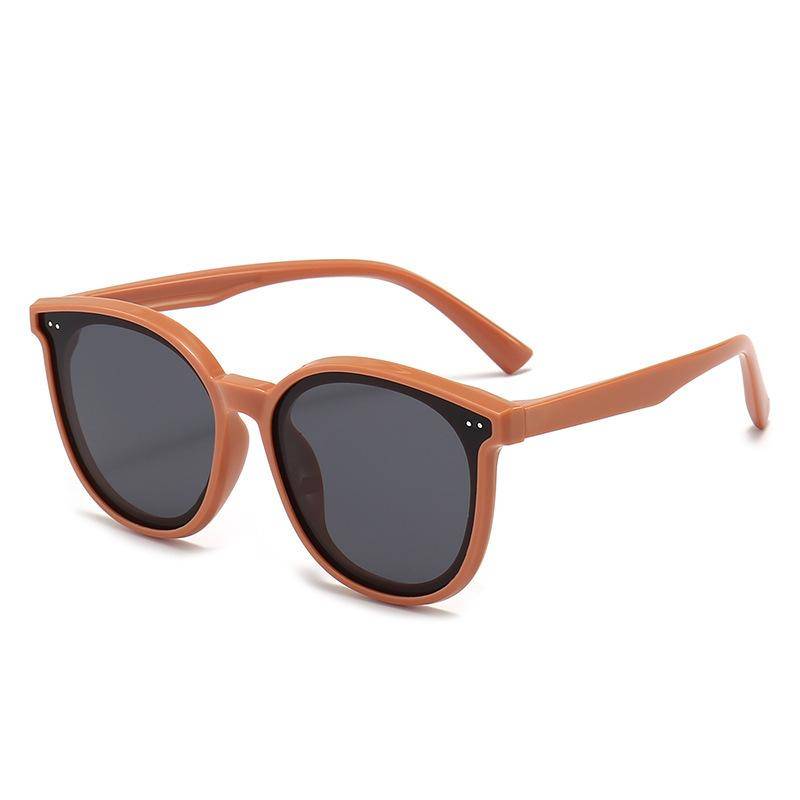 Kinder-Sonnenbrille für Jungen, coole Mädchen, weicher TPEE-Rahmen, Katzenaugen-Design, modische Sonnenbrille für den Außenbereich orange Kinder-Sonnenbrille für Jungen, coole Mädchen, weicher TPEE-Rahmen, Katzenaugen-Design, modische Sonnenbrille für den Außenbereich orange von Joom DACH