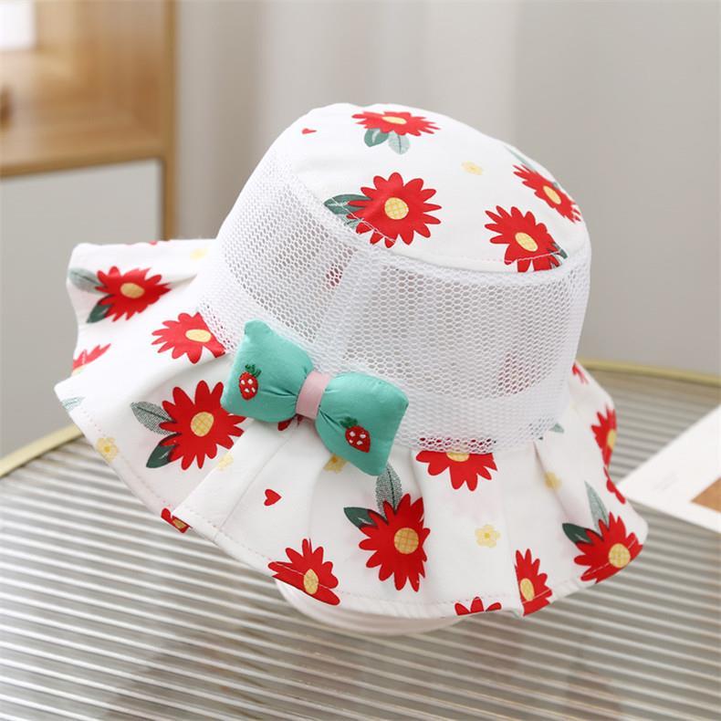 Kinder-Sonnenschutzhut für Jungen, Sonnenschutz, dünne Ausgabe, UV-Schutz, Sommer, Baby, Mädchen, Fischerhut, Netz-Sonnenschutzhut 48-53cm von Joom DACH