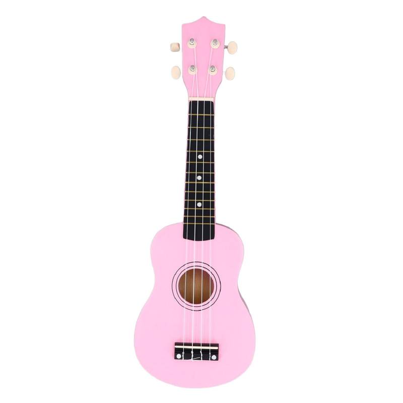 Kinder Spielzeug Ukulele Gitarre Holz Kinder Spielzeug Gitarre 4 Saiten Kleine Gitarre Tragbar Leicht Kinder von Joom DACH