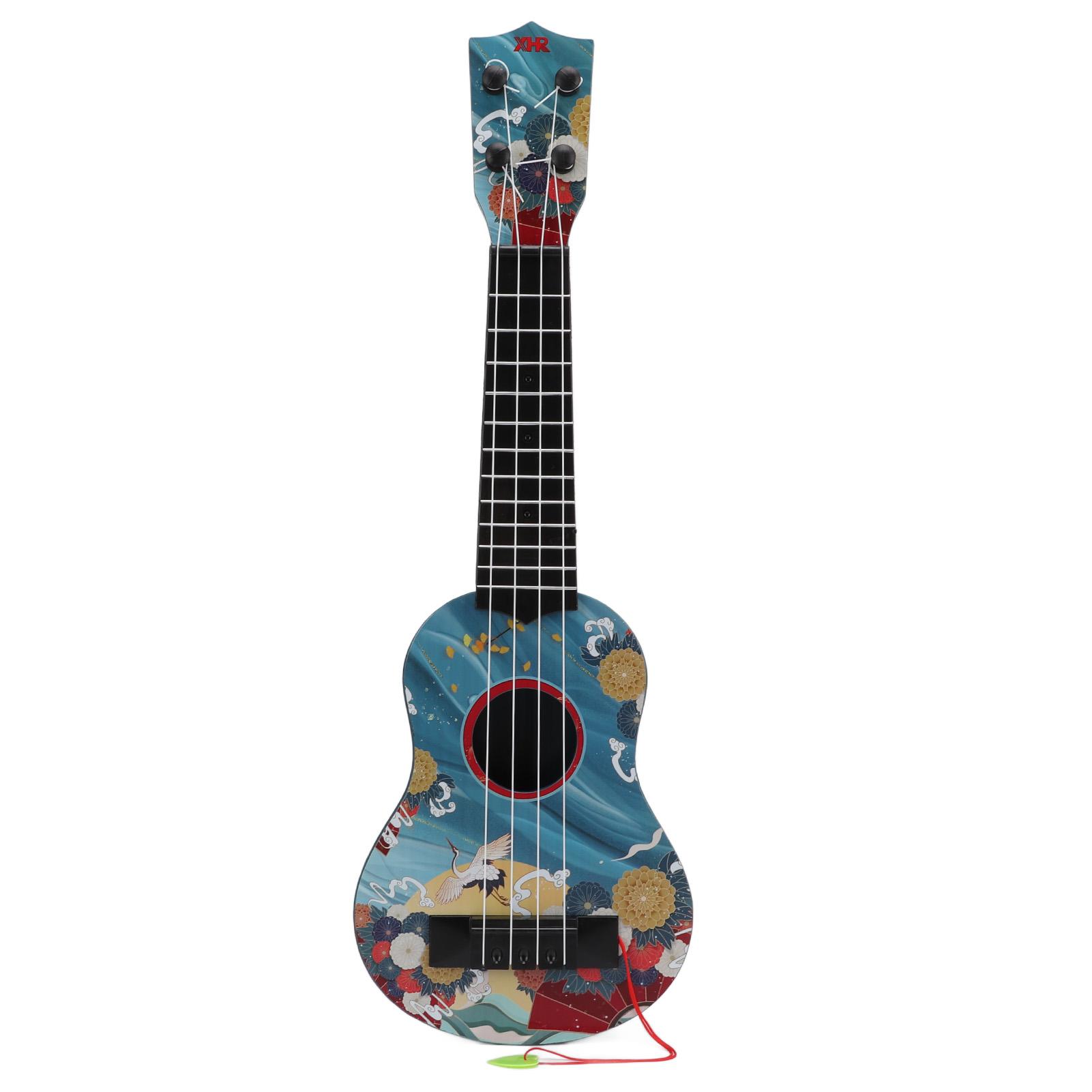 Kinder Spielzeug Ukulele Mini Kunststoff Gitarre Musikinstrument für Vorschulkinder GiftBlue von Joom DACH