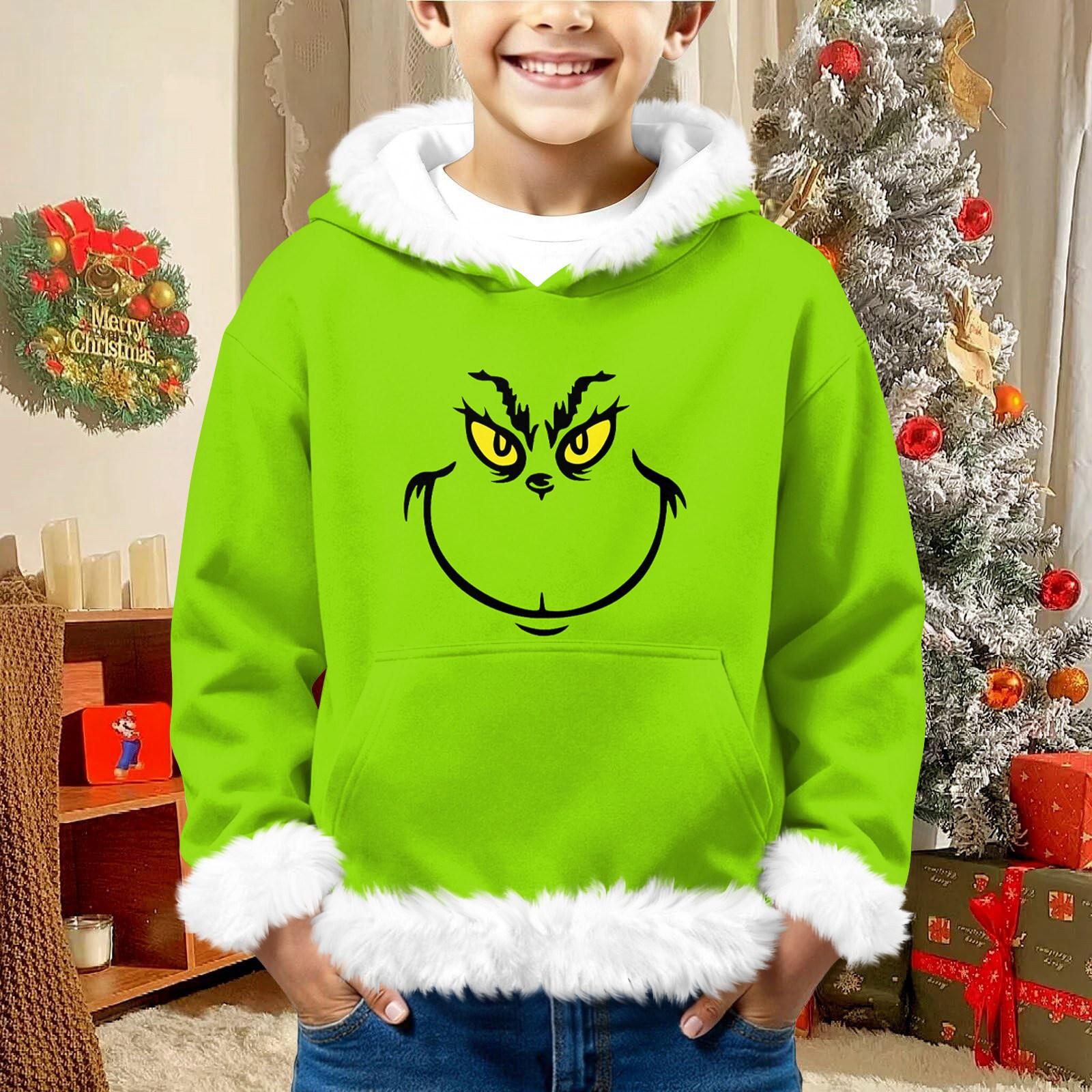 Kinder Sweatshirt Mädchen Jungen Langarm Leicht Lässiger Hoodie Locker Bequemes Sweatshirt 120 von Joom DACH