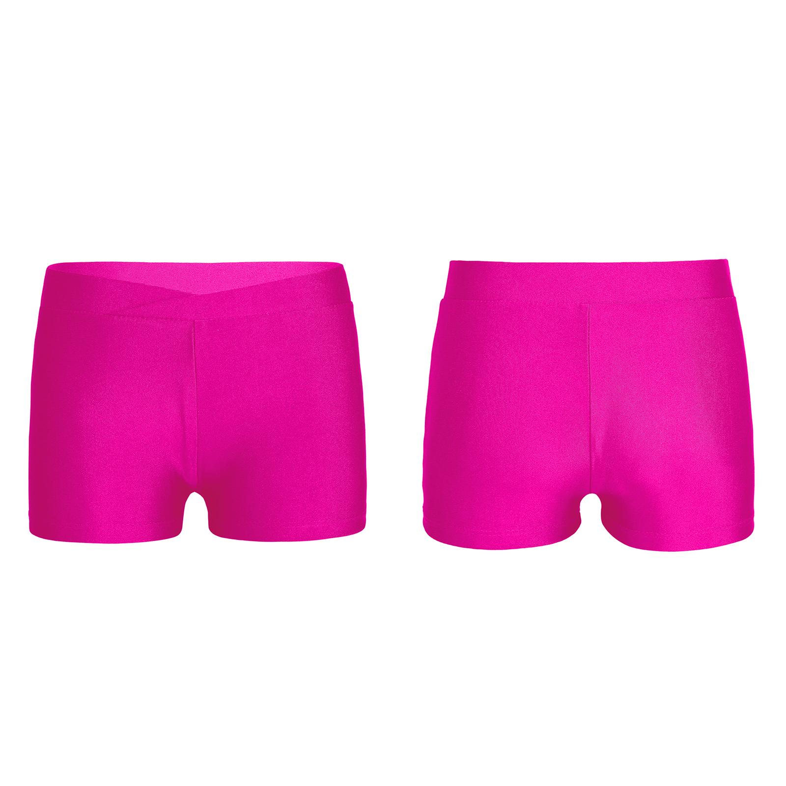 Kinder Tanzsport Gymnastik Workout Kurze Hose Hosen Böden Mädchen Ballett Tanz Shorts Sommer Stretchy Strumpfhosen Unterhosen 11-12 Years hellrosa von Joom DACH