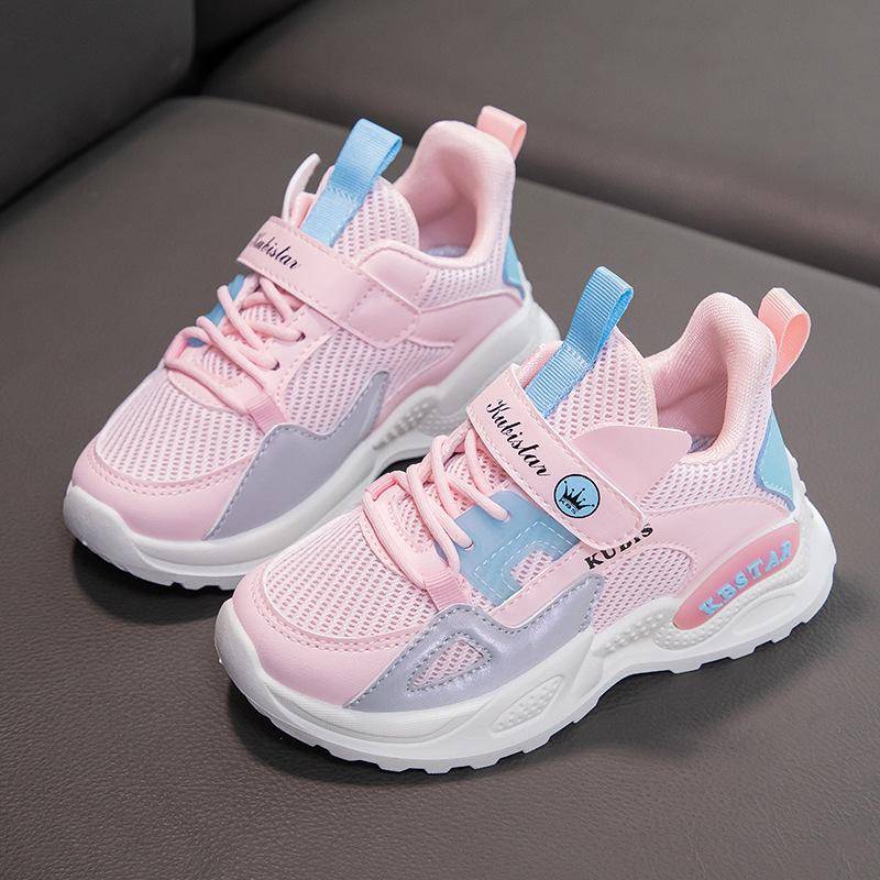 Kinder Turnschuhe Mädchen Schule Casual Schuhe Outdoor Atmungsaktive Laufschuhe Licht Weiche Tenis Rosa Rutschfeste Kinder Schuhe 30 von Joom DACH