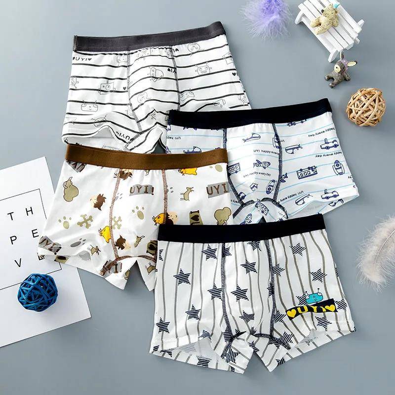 Kinder Unterwäsche Jungen Höschen Baumwolle Boxer Kinder Slips für Jungen Shorts Baby Höschen Kinder Unterwäsche M von Joom DACH