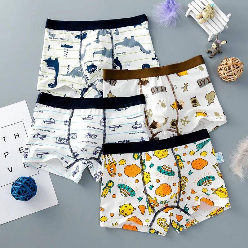 Kinder Unterwäsche Jungen Höschen Baumwolle Boxer Kinder Slips für Jungen Shorts Baby Höschen Kinder Unterwäsche S von Joom DACH