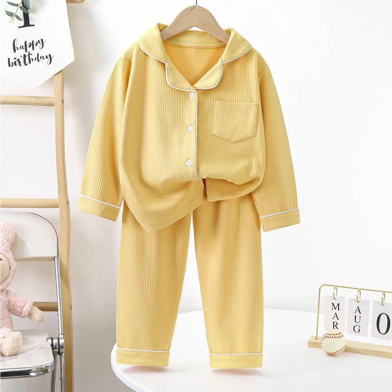 Kinder Weite Pyjama-Set Herbst und Winter Homewear für Jungen und Mädchen Langärmeliges Zweiteiler-Set 180cm Kinder Weite Pyjama-Set Herbst und Winter Homewear für Jungen und Mädchen Langärmeliges Zweiteiler-Set 180cm von Joom DACH