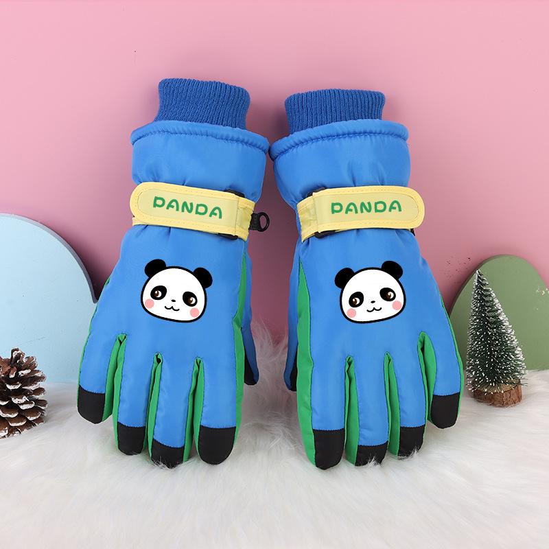 Kinder Winter Skihandschuhe: Dick, Kältefest, Wasserdicht, Winddicht, Rutschfest, Warme Baumwolle für 3- bis 17-Jährige. von Joom DACH