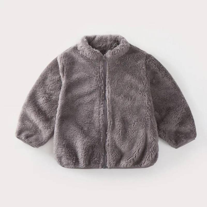 Kinder Wintermäntel Kinder Oberbekleidung Junge Warme Fleecejacke Baby Mädchen Jacken für Herbst Frühling Kinderkleidung 100cm von Joom DACH