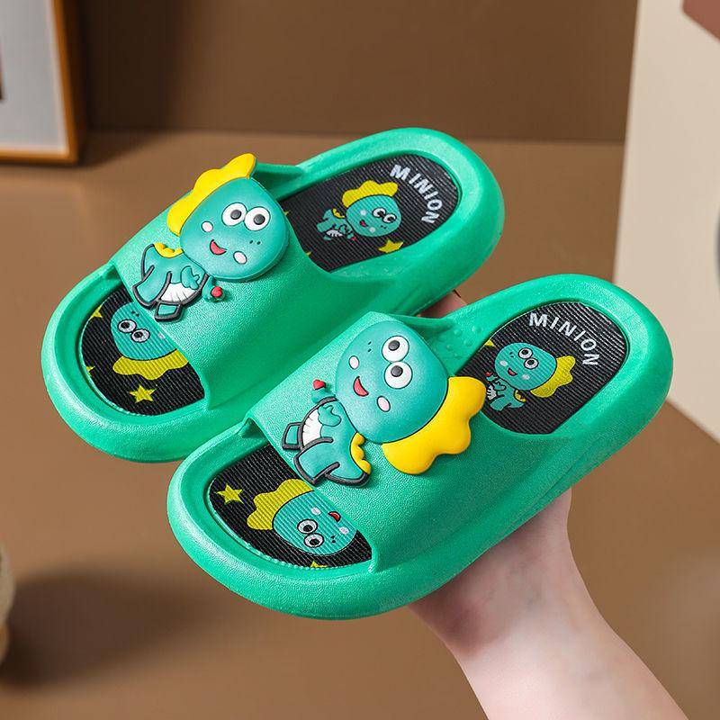 Kinder rutschfeste Cartoon-Hausschuhe für Jungen & Mädchen - Weiche Sommersandalen 24-25, fit foot length 14.5-15 cm Kinder rutschfeste Cartoon-Hausschuhe für Jungen & Mädchen - Weiche Sommersandalen 24-25, fit foot length 14.5-15 cm von Joom DACH