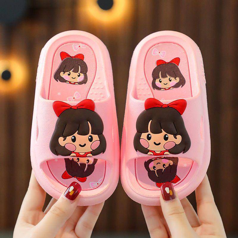 Kinder rutschfeste Cartoon-Hausschuhe für Jungen & Mädchen - Weiche Sommersandalen 36-37, fit foot length 20.5-21 cm Kinder rutschfeste Cartoon-Hausschuhe für Jungen & Mädchen - Weiche Sommersandalen 36-37, fit foot length 20.5-21 cm von Joom DACH