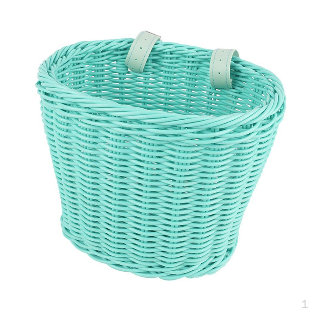 Kinderfahrradkorb – stylisches Vorderradlenker-Accessoire für Mädchen grün von Joom DACH