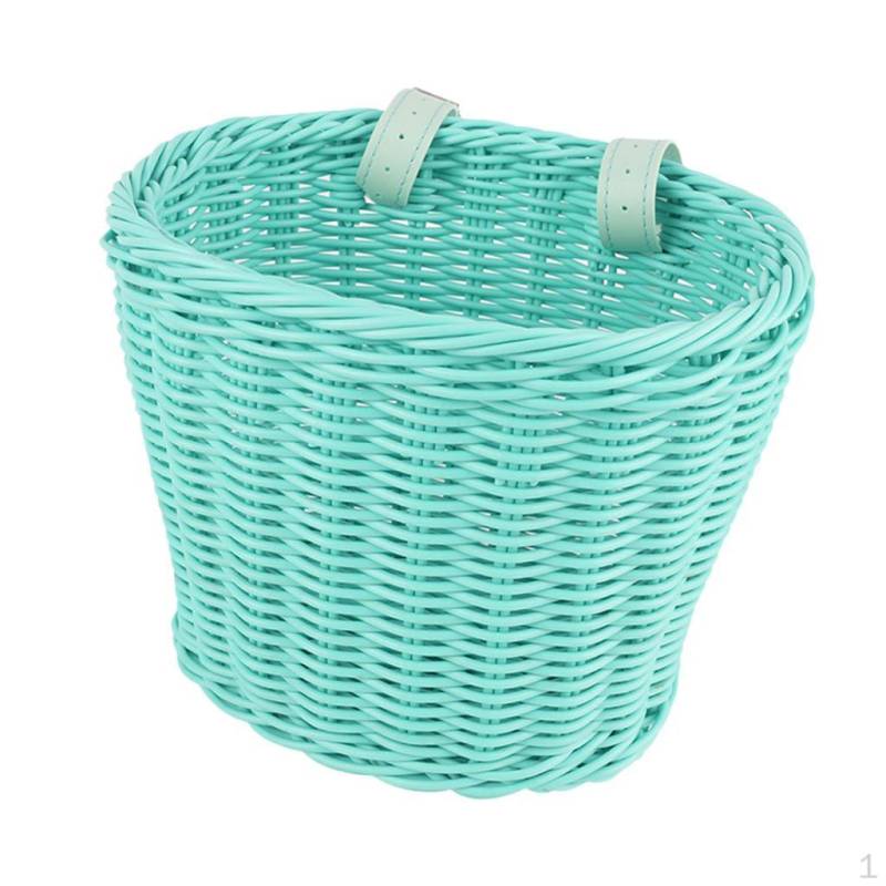 Kinderfahrradkorb – stylisches Vorderradlenker-Accessoire für Mädchen grün von Joom DACH