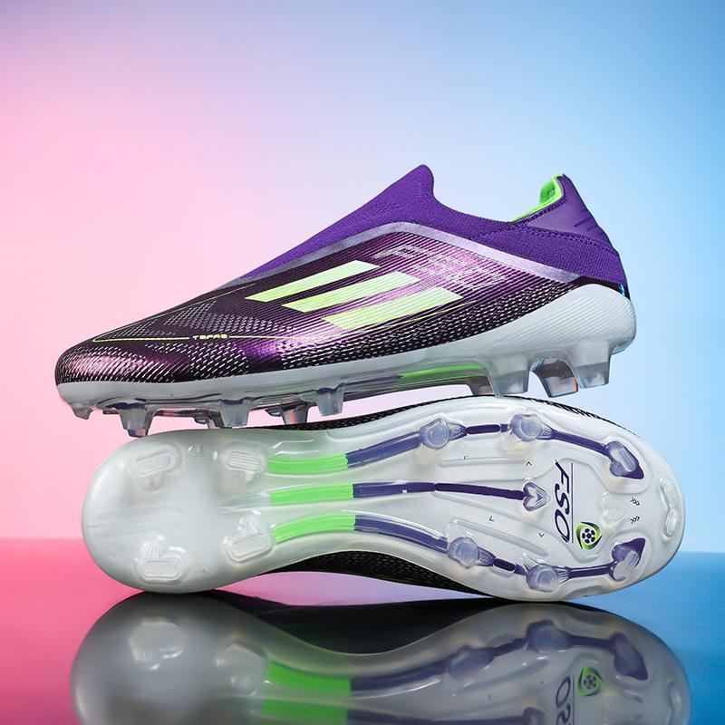 Kinderfußballschuhe Jungen und Jugendliche Studenten Damen gebrochene Stollen Spikes Wettkampf Trainingsschuhe 39 von Joom DACH