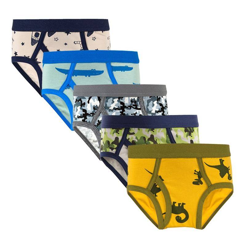 Kinderhöschen 5 Stück Jungen Slips Unterwäsche Kinder Unterhosen 120/S von Joom DACH