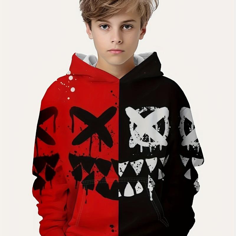 Kinderkleidung Hoodies Langarm Kinder Sweatshirt Kreativer Druck Lässige Mädchen Sommerkleidung Jungen Tops Kinderkleidung 150 von Joom DACH