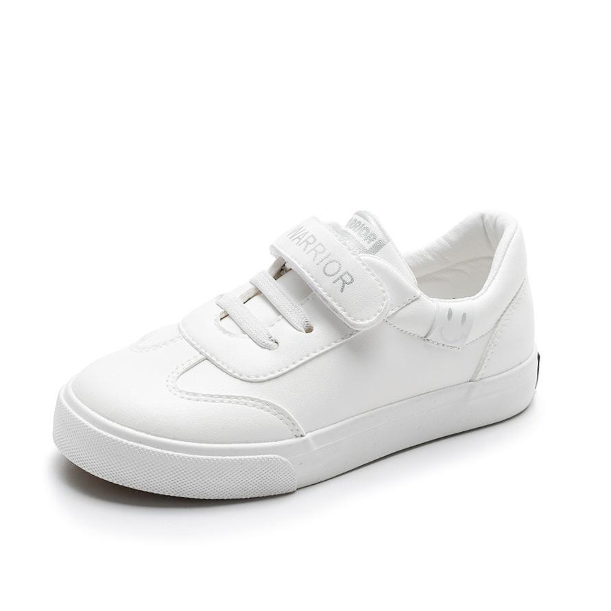 Kinderschuhe Frühling und Herbst Neue Segeltuchschuhe Kinder Casual Sportschuhe Jungen und Mädchen Klett Babyschuhe 37 von Joom DACH